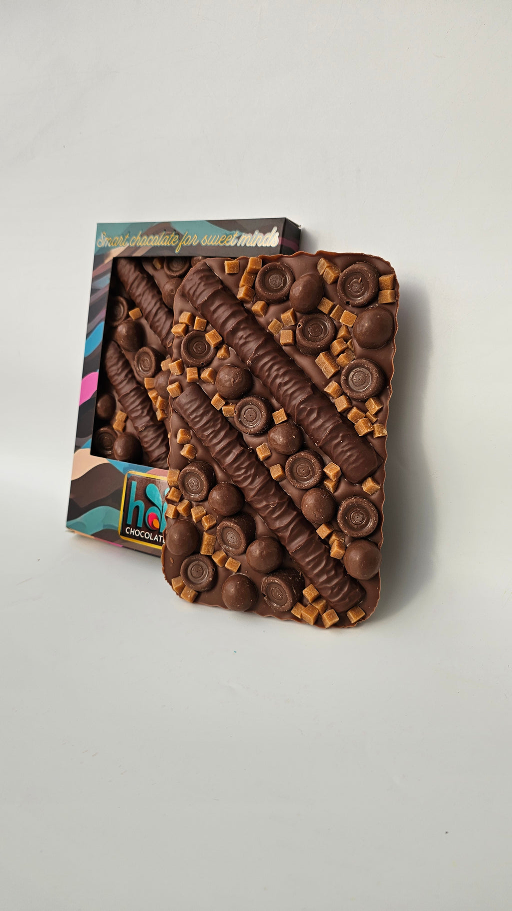 Caramel Crunch Belgian Chocolate Big Slab 300g