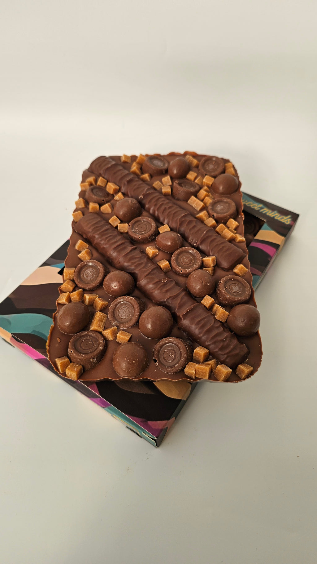 Caramel Crunch Belgian Chocolate Big Slab 300g