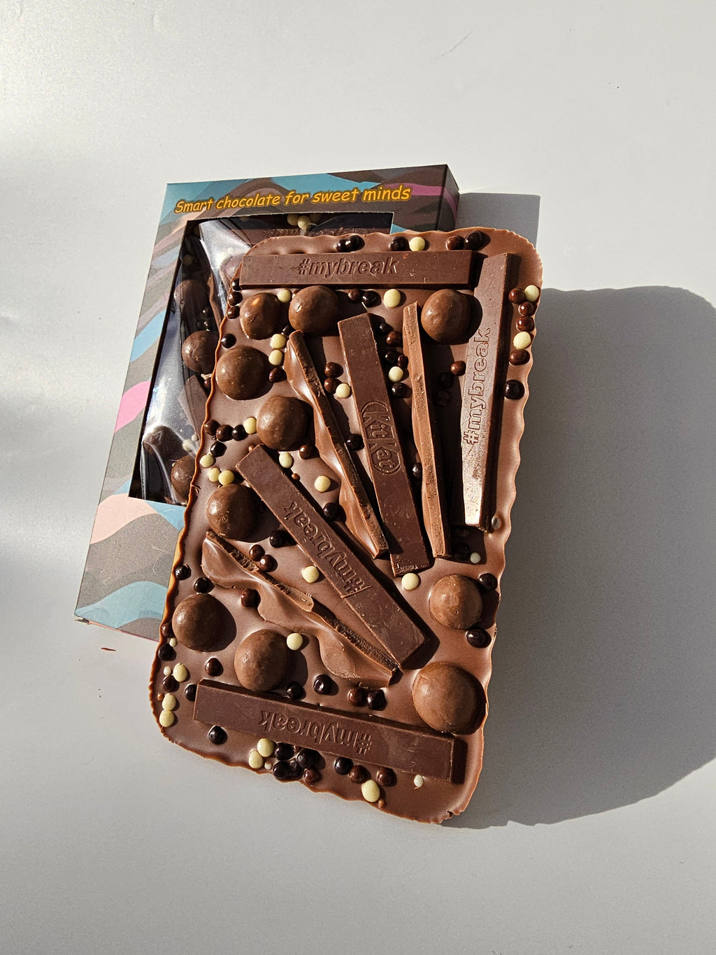 Toblerone & Galaxy Minstrels Big Belgian Milk Chocolate Slab 300g