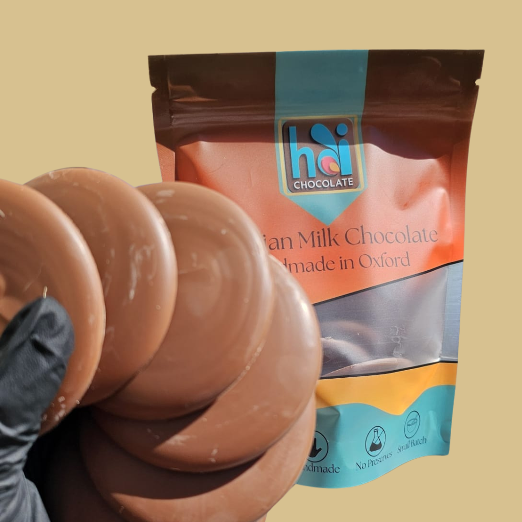 Chocolate Disks Milk Belgian Chocolate - 200g Pouch