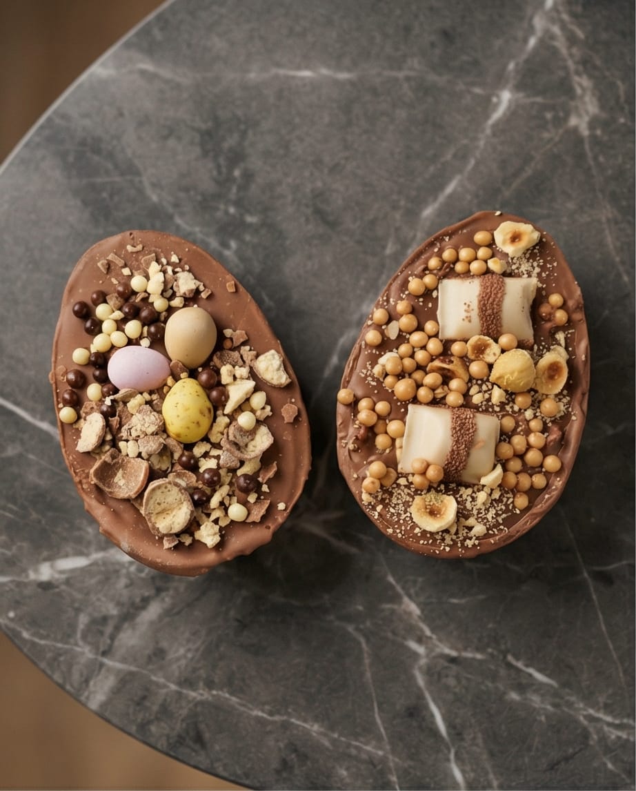 Filled Belgian Chocolate Easter Eggs - lifestyle photo | Hai Chocolate Oxford