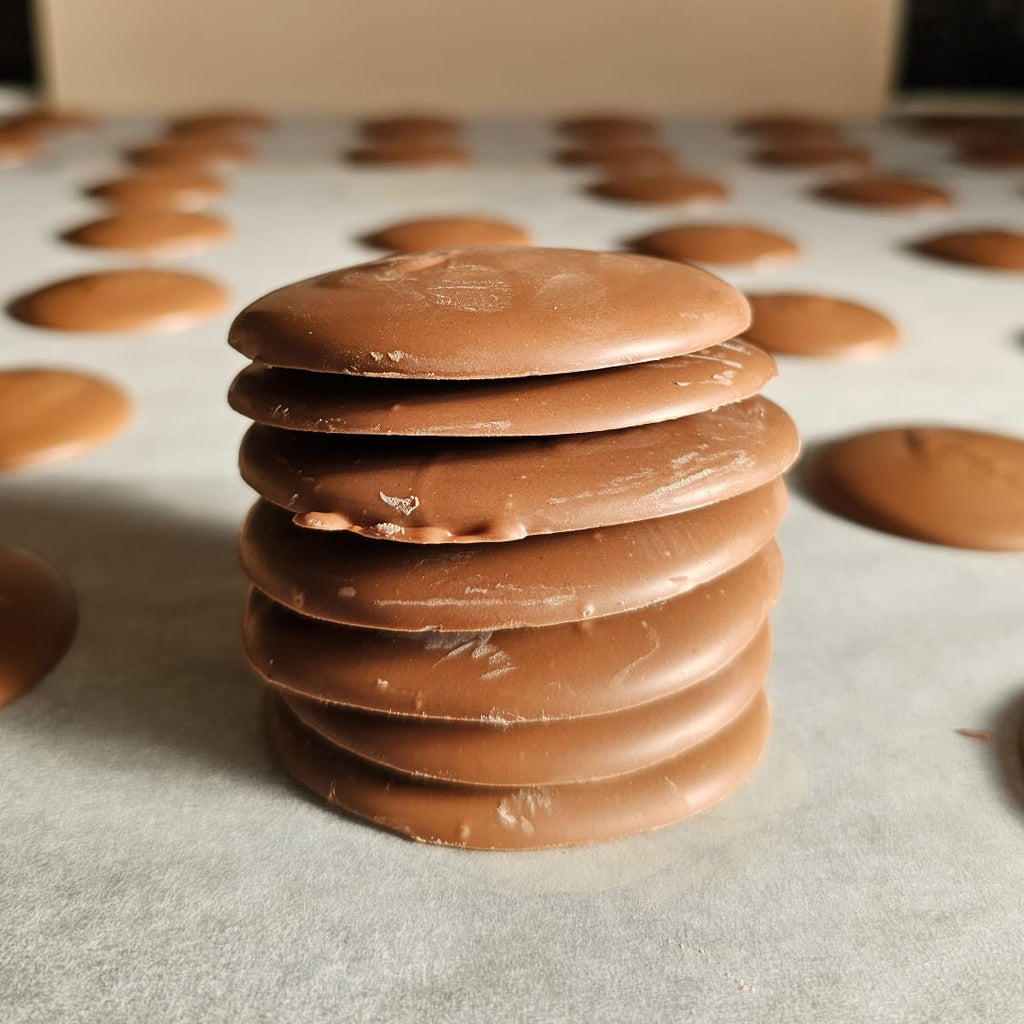 Chocolate Discs 130g Milk Belgian Chocolate