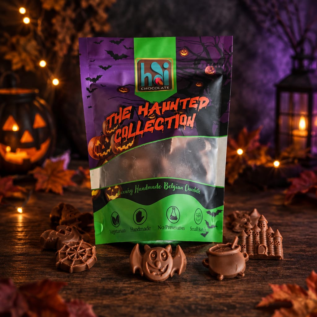 Halloween Haunted Collection Milk Belgian Chocolate Snacks 200g