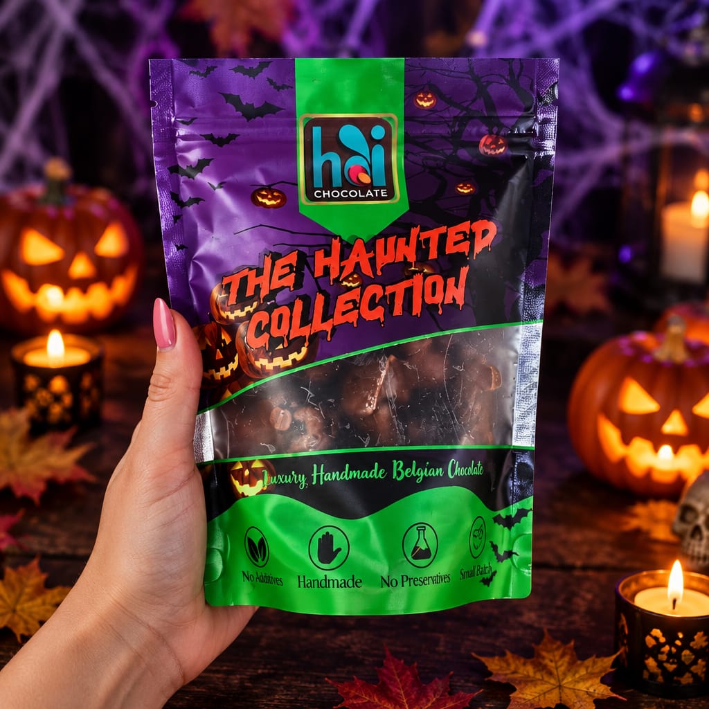 Halloween Haunted Collection Milk Belgian Chocolate Snacks 200g