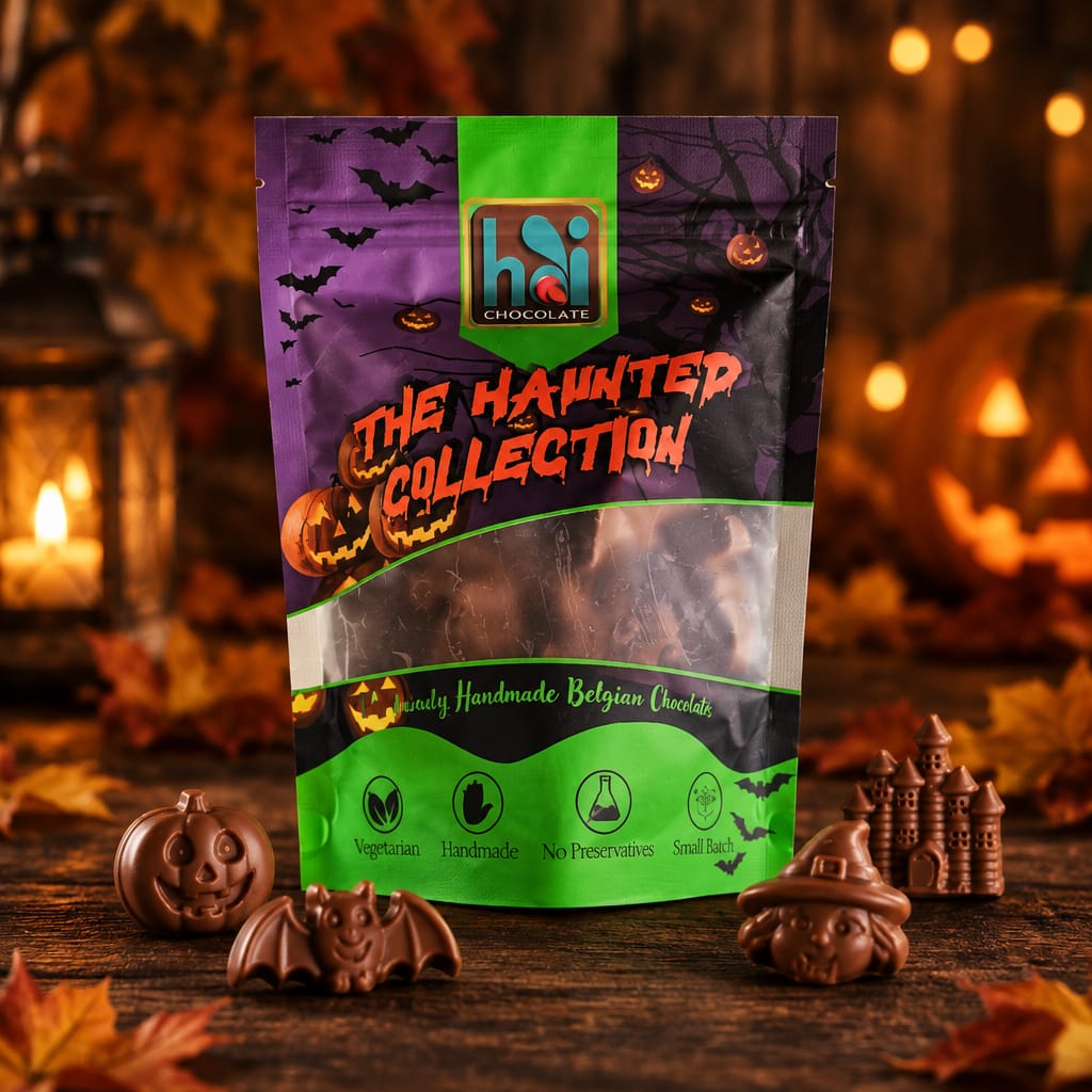 Halloween Haunted Collection Milk Belgian Chocolate Snacks 200g