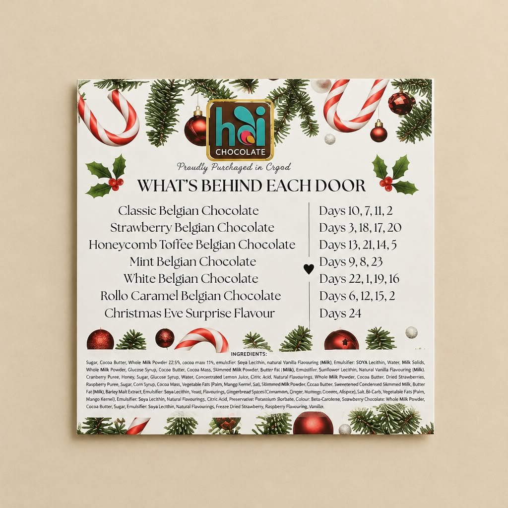 Hai Chocolate Advent Calendar 2026