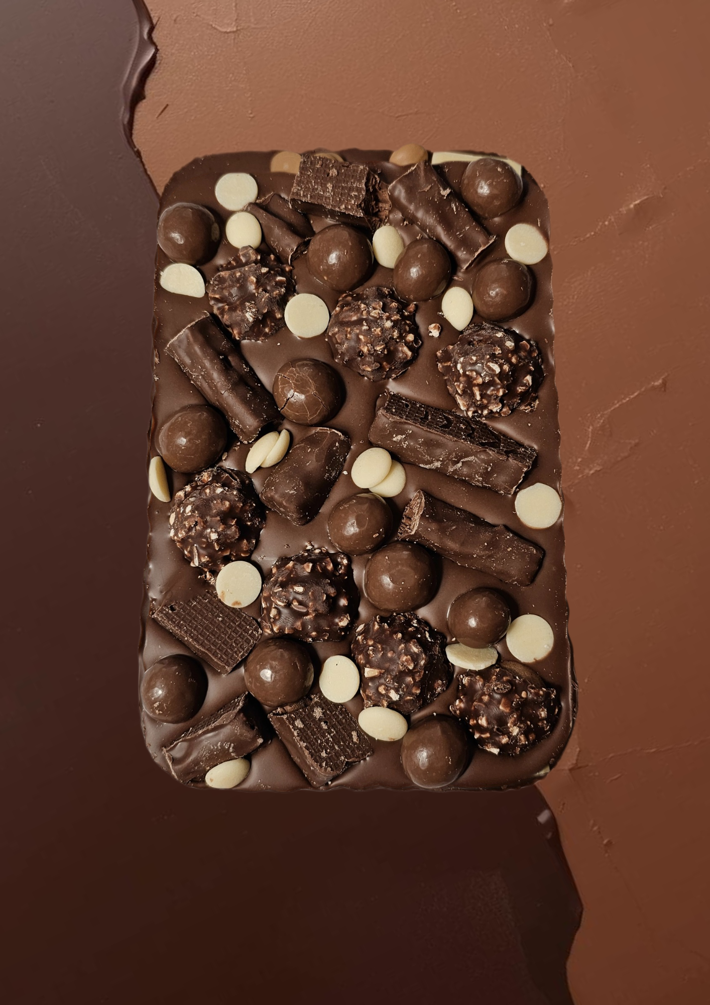 Ferrero Rocher Belgian Chocolate Slab 300g