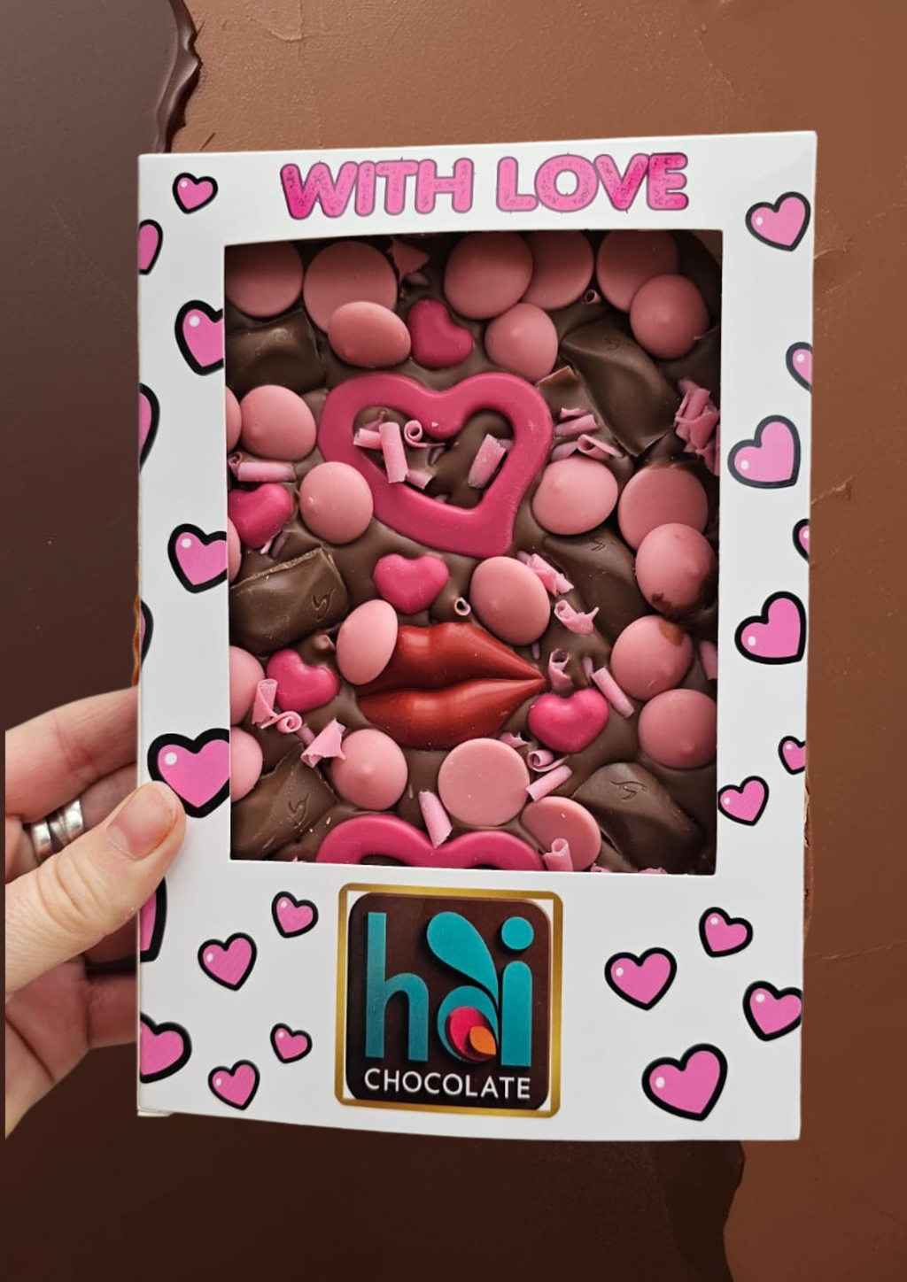 Valentines Strawberry Milk Belgian Chocolate