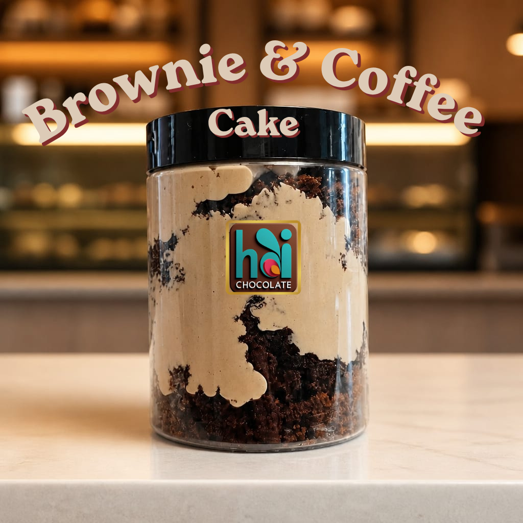 Brownie & Coffee Cream Cake - 300g