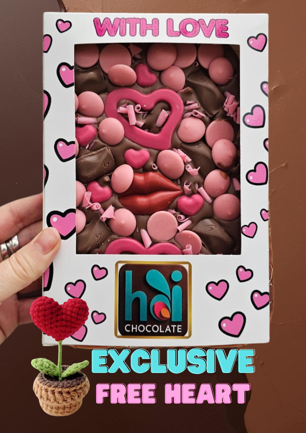 Valentines Strawberry Milk Belgian Chocolate
