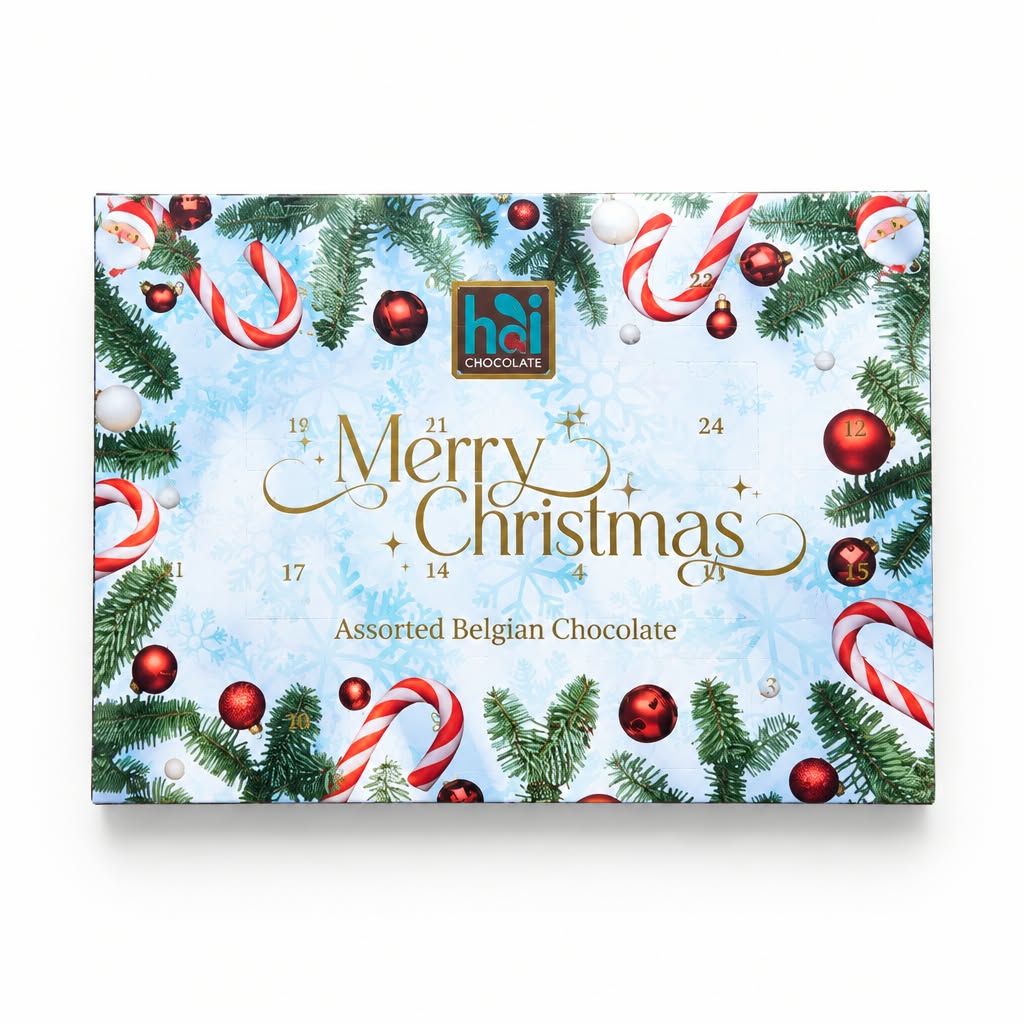 Hai Chocolate Advent Calendar 2026 — Assorted Belgian Chocolate