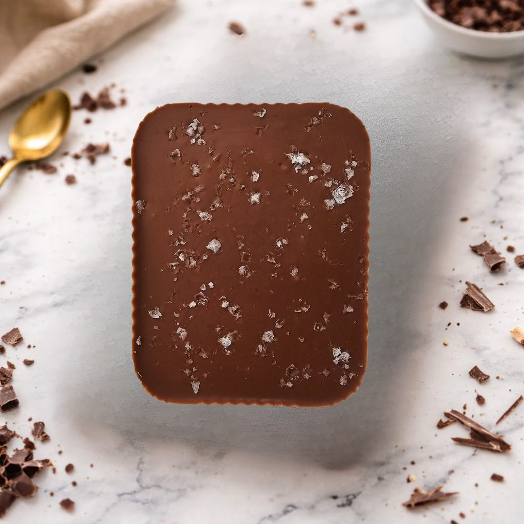 Sea Salt Belgian Milk Chocolate Bar 100g - main product photo | Hai Chocolate Oxford