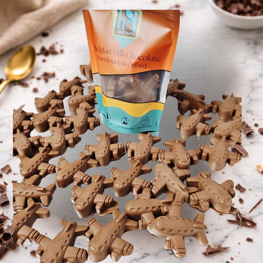 Airplanes Milk Belgian Chocolate Shapes 200g